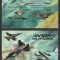 Burundi 2012 - Avioane Militare S/S 1v + M/S 1v NEDANTELATE MNH