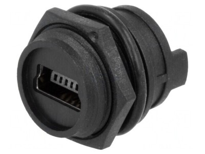 Soclu USB B Mini Panou Lipire IP67 foto