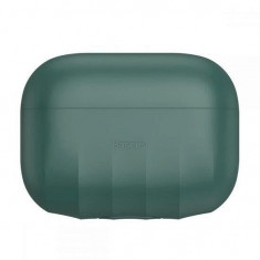 Husa Silicon AirPods Pro - Baseus Shell Pine Green foto