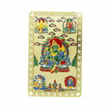 Card feng shui din metal cu dzambala anti-conflict, Stonemania Bijou