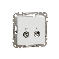 Priza TV R capat 4 dB Schneider Sedna alb SDD111471R