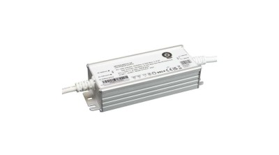 Sursă de alimentare POS MCHQ100V12-GE, driver LED 12V/8.33A 100W CV, carcasă metalică, PFC, intrare CA UE (180-305VAC), IP67, nereglabilă foto