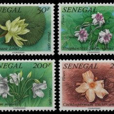 Senegal 1982 - Flori, flora, serie neuzata