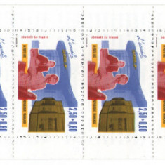 Franta 1992 - ziua marcii postale, 6 neuzate in carnet filatelic