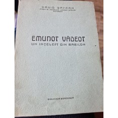 David Safran - Emunot Vadeot - Un intelept din Babilon