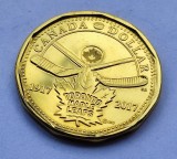 113. Moneda Canada 1 dollar 2017 (100th Anniversary of The Toronto Maple Leafs&reg;), America de Nord