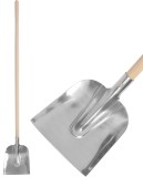 Lopata Strend Pro Premium din inox, 32,5&times;24 cm, coada 150 cm