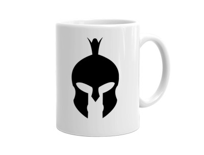 Cana alba personalizata WARRIOR, INOVATIX&amp;reg;. 330ml foto