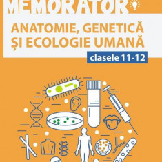 Memorator de anatomie, genetică și ecologie umană pentru clasele XI-XII - Paperback brosat - Daniela Firicel, Emilia Pop, Irina Kovacs, Liliana Pașca