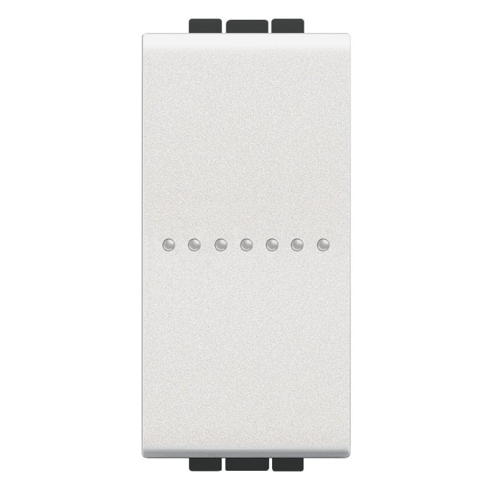 Intrerupator AXIAL cap scara Living Light Bticino 1M alb N4053N