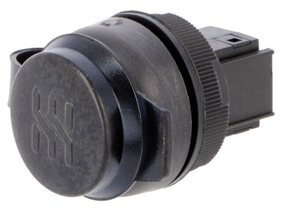 Soclu USB &amp;Oslash;22mm FrontCom IP65 Neagră foto