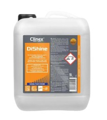 Clinex Dishine, 5 Litri, Lichid De Stralucire Pentru Masini De Spalat Vase foto