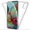 Husa Full TPU 360&deg; (fata + spate) compatibila Samsung Galaxy A50, Transparent