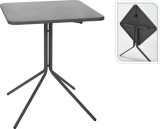 Cumpara ieftin Masa Pliabila Patrata Camping, 58x58x70cm, Otel, Gri Inchis