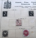 Lot Timbre Clasice Prusacia (State Germane) 1850-1861 - Regele Friedrich Wilhelm IV, Vulturul Prusac - GB