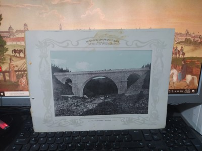 Planșă Șoseaua Națională Moroeni-Sinaia, 1903, 201 foto