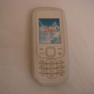 Husa Silicon Nokia 2330c Alba PROMO foto