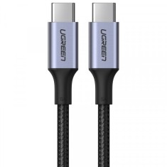 Cablu Date si Incarcare USB-C - USB-C UGREEN US316, 100W, 1m, Gri