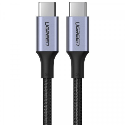 Cablu Date si Incarcare USB-C - USB-C UGREEN US316, 100W, 1m, Gri foto
