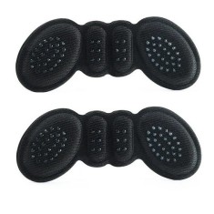 Set 2 branturi cu pernute pentru calcai, flippy, suport interior pentru incaltaminte, marime universala, aderent pe piele, negru