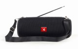 BOXE GEMBIRD portabile bluetooth, RMS: 10W (5W x 2), baterie 1200mAh, microSD, USB, FM-radio, antena, BT v5.1, 230x95x95mm, 521 grame, black, &quot;SPK-BT-