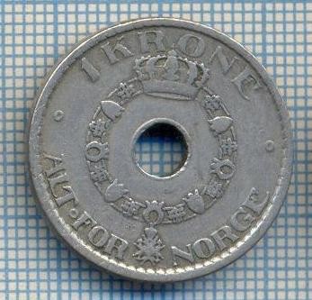 AX 346 MONEDA - NORVEGIA - 1 KRONE -ANUL 1925 -STAREA CARE SE VEDE foto