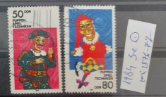 TS21 - Timbre serie DDR 1984 Mi2876-77