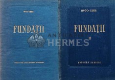Fundatii (2 volume) - 1954 - Hugo Lehr (AG40)