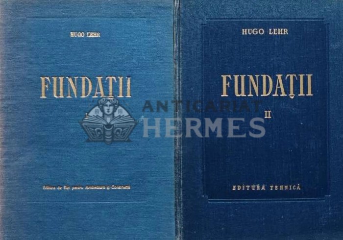 Fundatii (2 volume) - 1954 - Hugo Lehr (AG40)