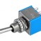 Comutator basculant DPDT ON-ON 2 poziții 3A/250VAC cu terminale pentru lipit