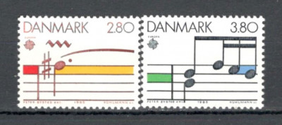 Danemarca.1985 EUROPA-Anul muzicii SE.605 foto