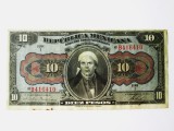 Raritate! Mexic 10 Pesos 1915 Razboiul Civil,cel mai mic pret