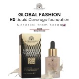 Fond de ten, Global Fashion HD Liquid Coverage Foundation, 30ml, GX08, Deep Cocoa