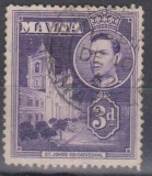 MALTA, 1948, stampilat (G1)