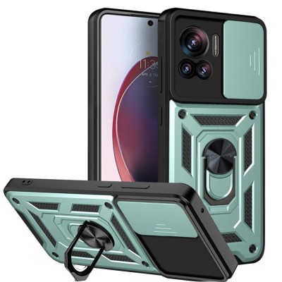 Husa Motorola Edge 30 Ultra protectie camera Techsuit CamShield Series, verde foto