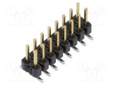 Conector SAMTEC 16 pini tată 2,54mm gold flash SMT