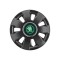 Set 4 Capace Roti potrivite jantelor de 16 inch, pentru Skoda Verde model Ares Black