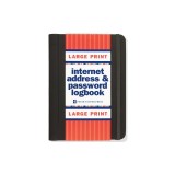 Large Print Internet Address &amp; Password Logbook