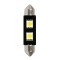 Bec Hyper-Led4 - 2SMD 12V sofit 10x42mm soclu SV85-8 1buc - Alb Garage AutoRide