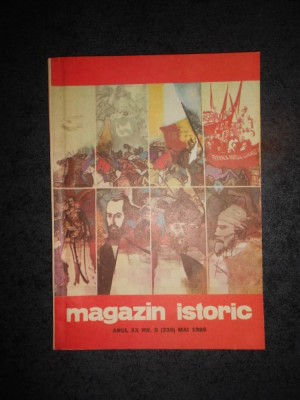 REVISTA MAGAZIN ISTORIC (Mai, 1986) foto