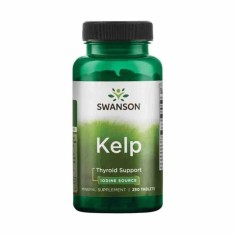 Iod Natural Kelp Iodine Source 250 capsule Swanson foto