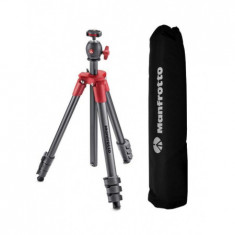 Kit trepied Compact Light Red, Manfrotto foto
