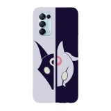 Husa compatibila cu Oppo A54 5G, Viceversa, model Minimalist Kindred, Silicon, TPU, Transparent, Carcasa