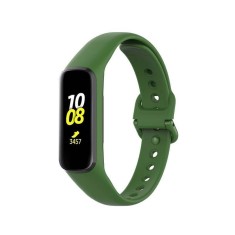 Curea Bratara Edman pentru Huawei Watch Fit 2, siliconica, Verde