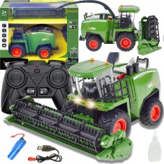 MAȘINĂ AGRICOLĂ COMBINE HARVESTER JUCĂRIE CU TELECOMANDĂ PENTRU COPII R/C 1:24