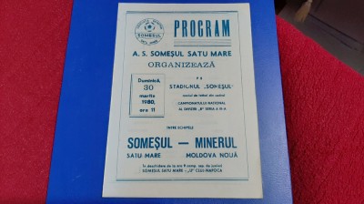 program Somesul SM - Minerul Mold. Noua foto