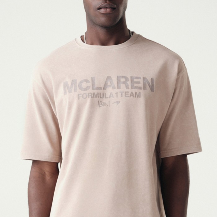 Mclaren Honda tricou de bărbați Forever Forwards browngray F1 Team 2024 - L