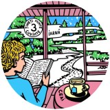 Coaster- Iarnă, ceai, cărți - Hardcover - ***