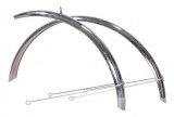 Aripi Metal Bicicleta 28x1.3/8 (35-622) 1.5mm Culoare Crom Aparatori Noroi Universal
