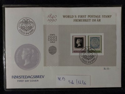 Norvegia - 1990 - FDC foto